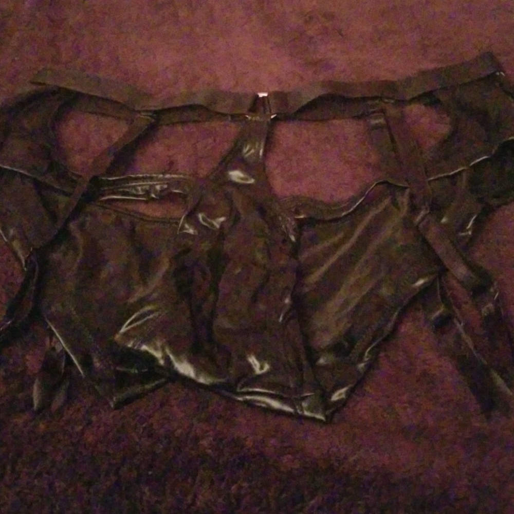 Vinyl panties
